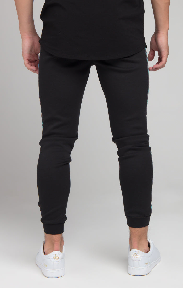Load image into Gallery viewer, Boys Illusive Black Taped Jogger (2)