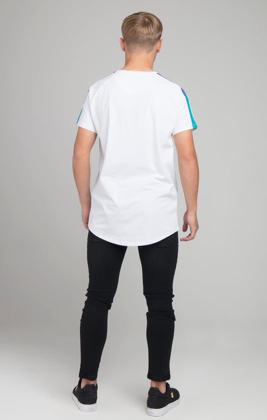 Boys Illusive White Fade Panel T-Shirt