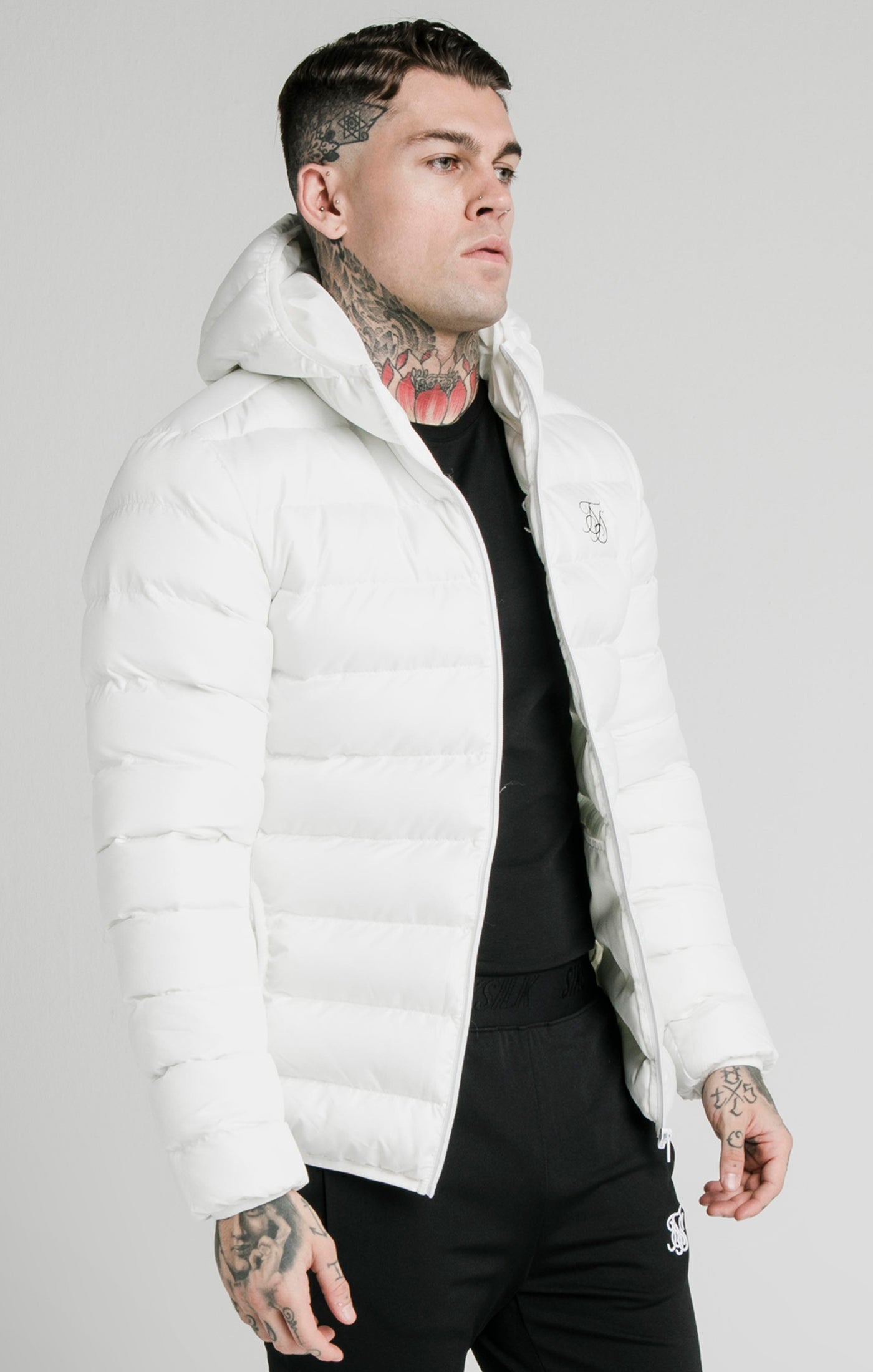 Load image into Gallery viewer, SikSilk Atmosphere Jacket - White