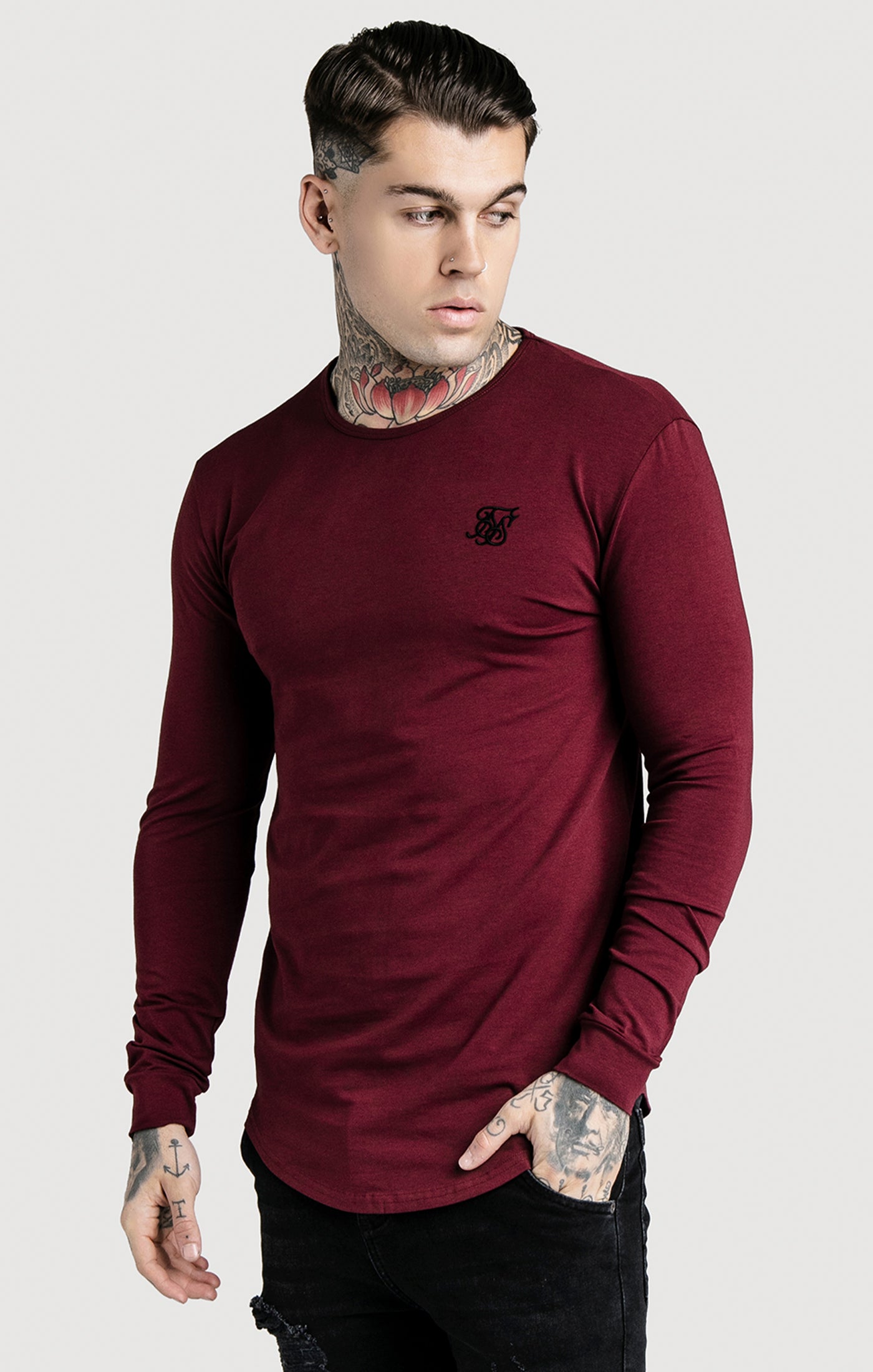 Load image into Gallery viewer, SikSilk Long Sleeve Gym Tee