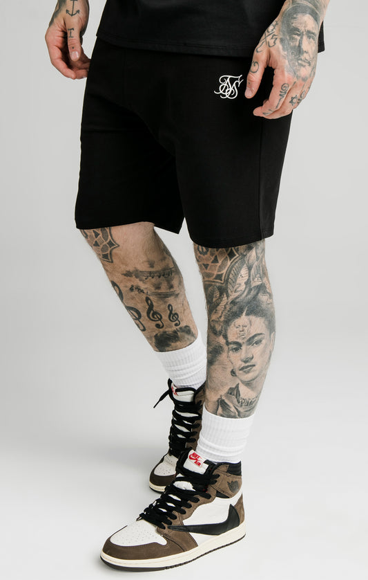 SikSilk Jersey Shorts - Black