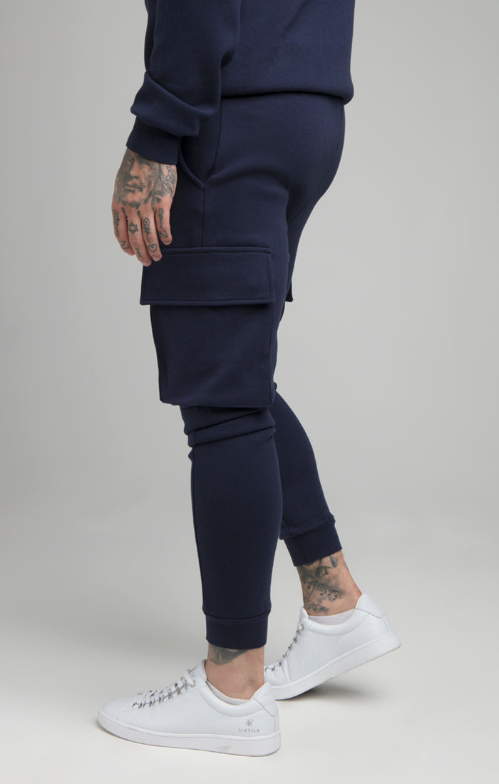 Load image into Gallery viewer, Navy Cargo Pant (1)