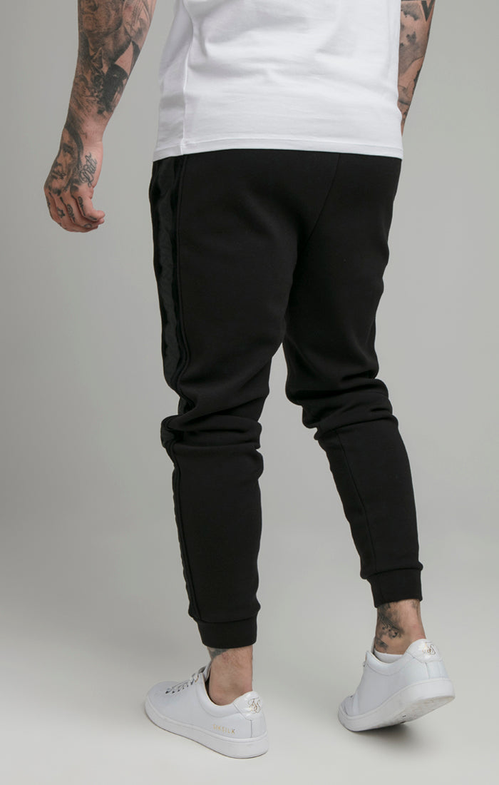 Load image into Gallery viewer, Black Opulent Taped Cuffed Pant (4)