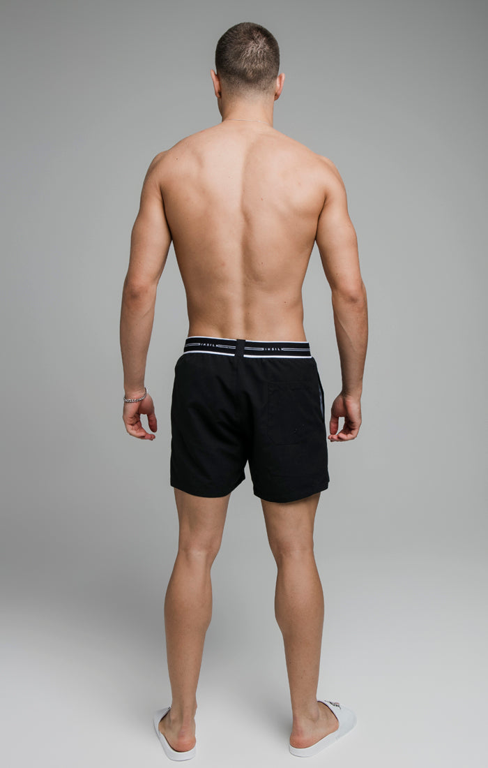 Load image into Gallery viewer, Black Tape Swim Short (5)