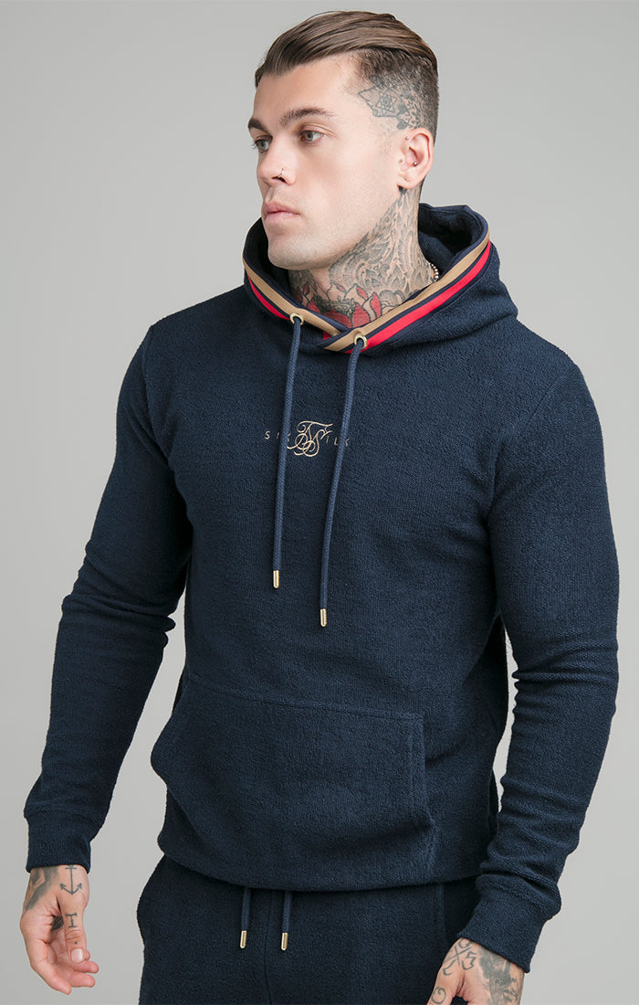 Load image into Gallery viewer, Navy Reign Overhead Hoodie