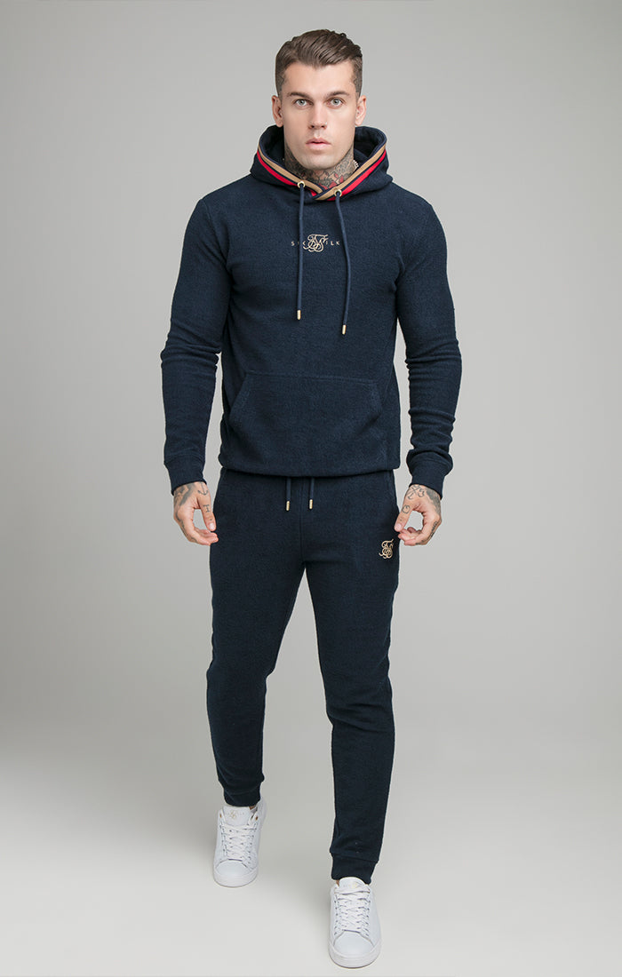 Load image into Gallery viewer, Navy Reign Overhead Hoodie (2)
