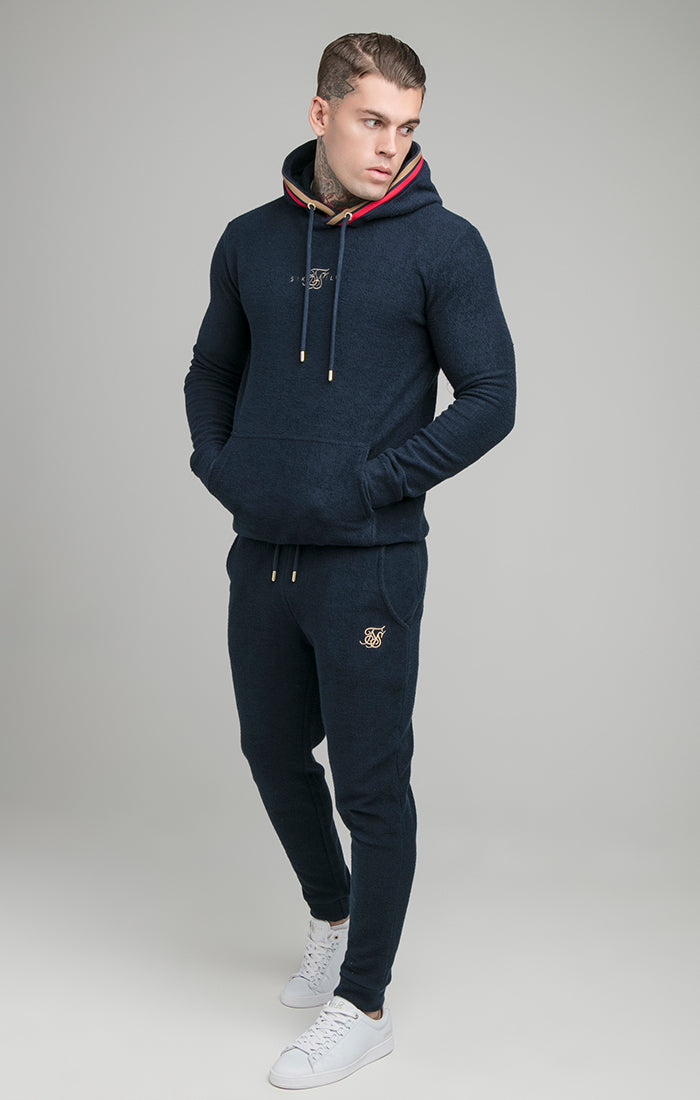Load image into Gallery viewer, Navy Reign Overhead Hoodie (3)