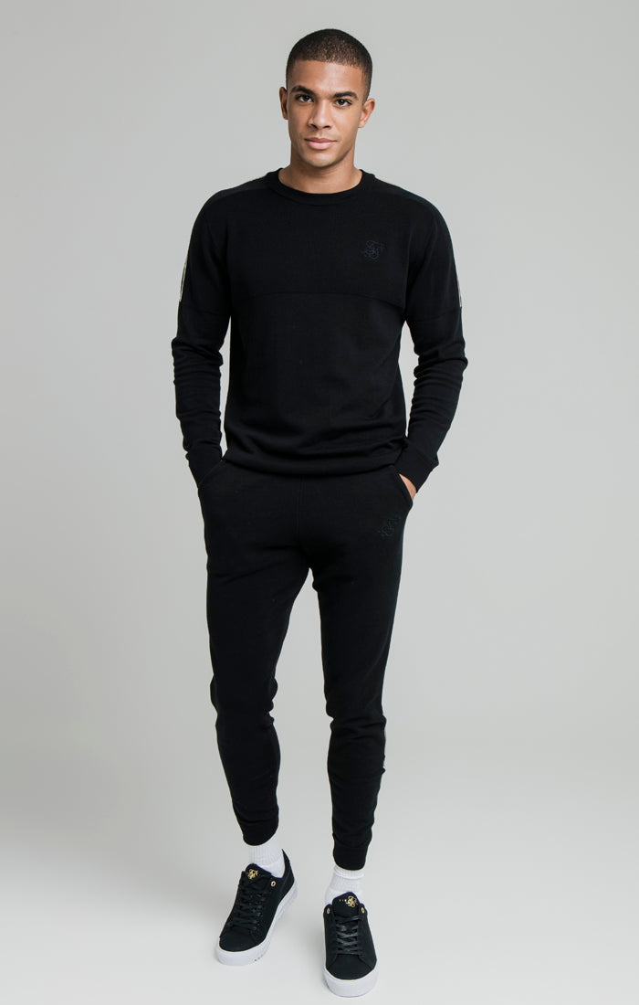 Load image into Gallery viewer, Black Infinity Panelled Pant (3)