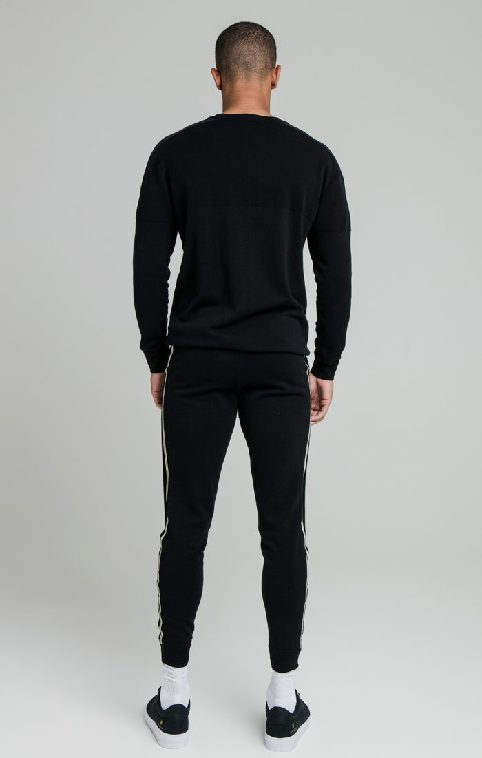 Load image into Gallery viewer, Black Infinity Panelled Pant (4)