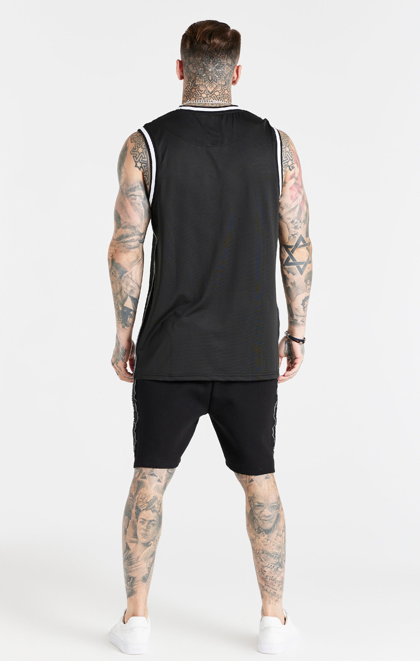 Load image into Gallery viewer, Black Tape Basketball Vest (4)
