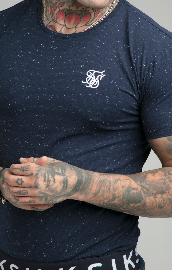 Load image into Gallery viewer, SikSilk S &amp; S Neps Gym Tee - Navy (2)