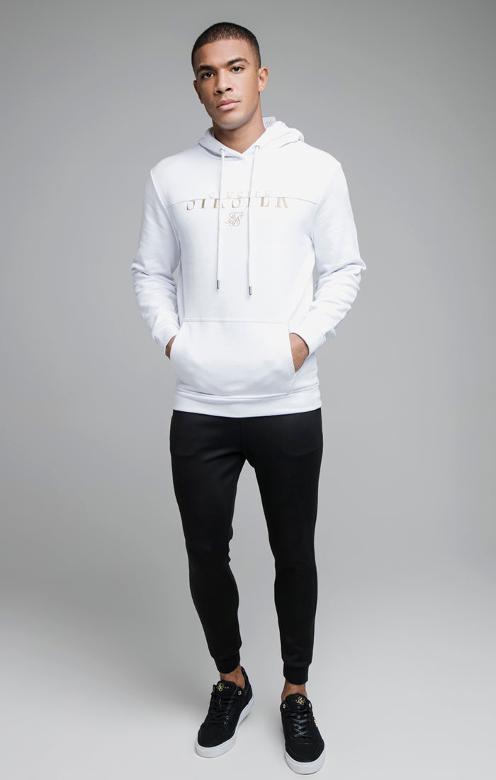 Load image into Gallery viewer, White Division Overhead Hoodie (3)