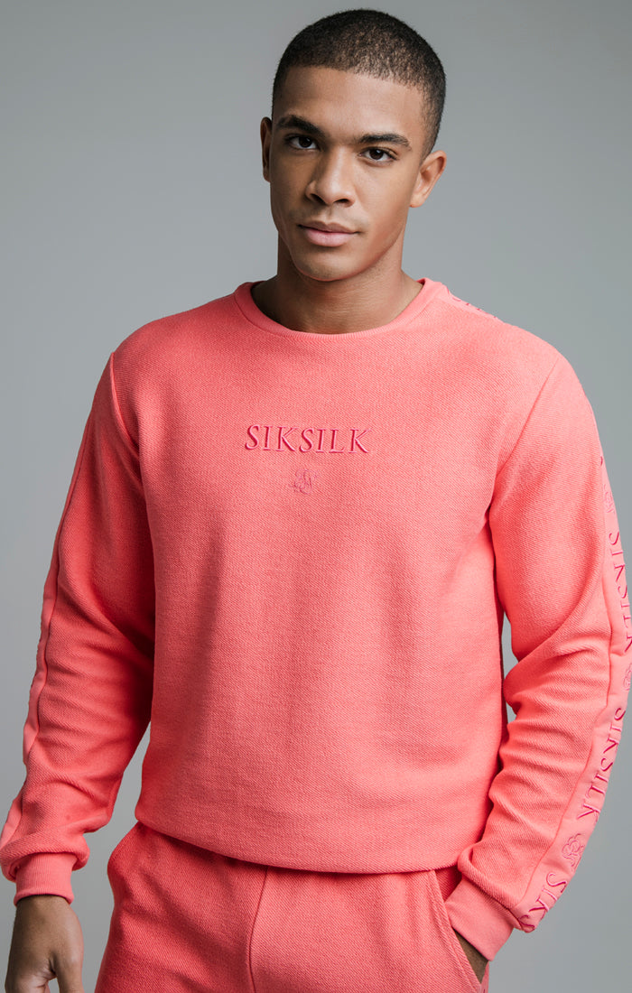 Load image into Gallery viewer, Pink Embroidered Sweatshirt