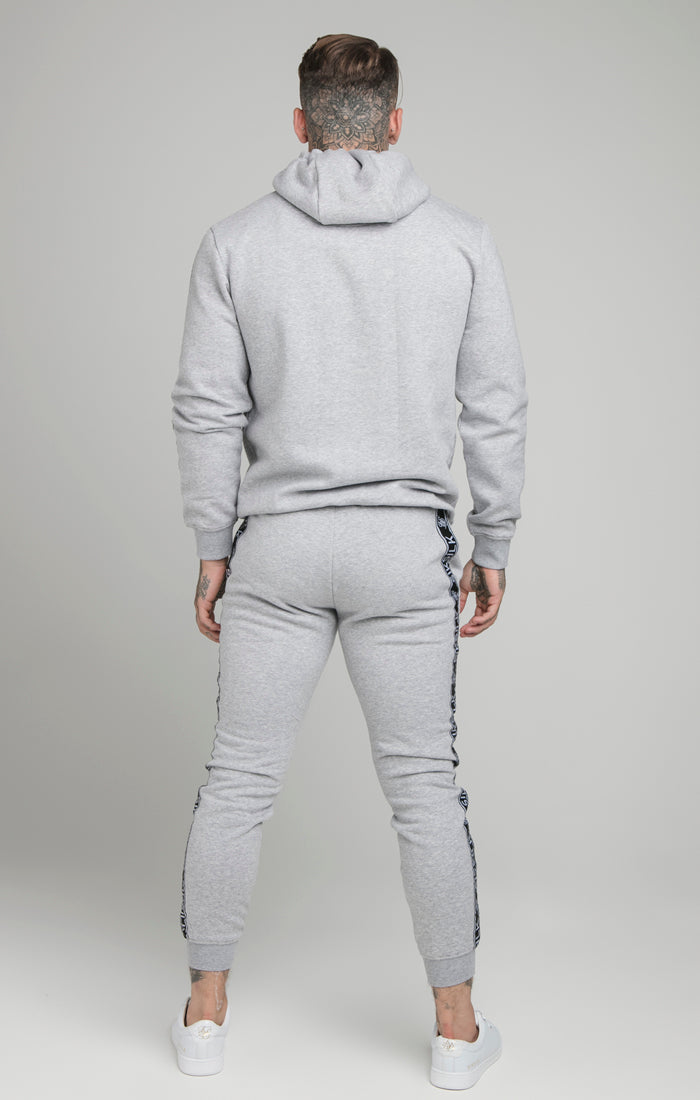 Load image into Gallery viewer, SikSilk Fleece Overhead Hoodie &amp; Fitted Joggers - Grey (1)