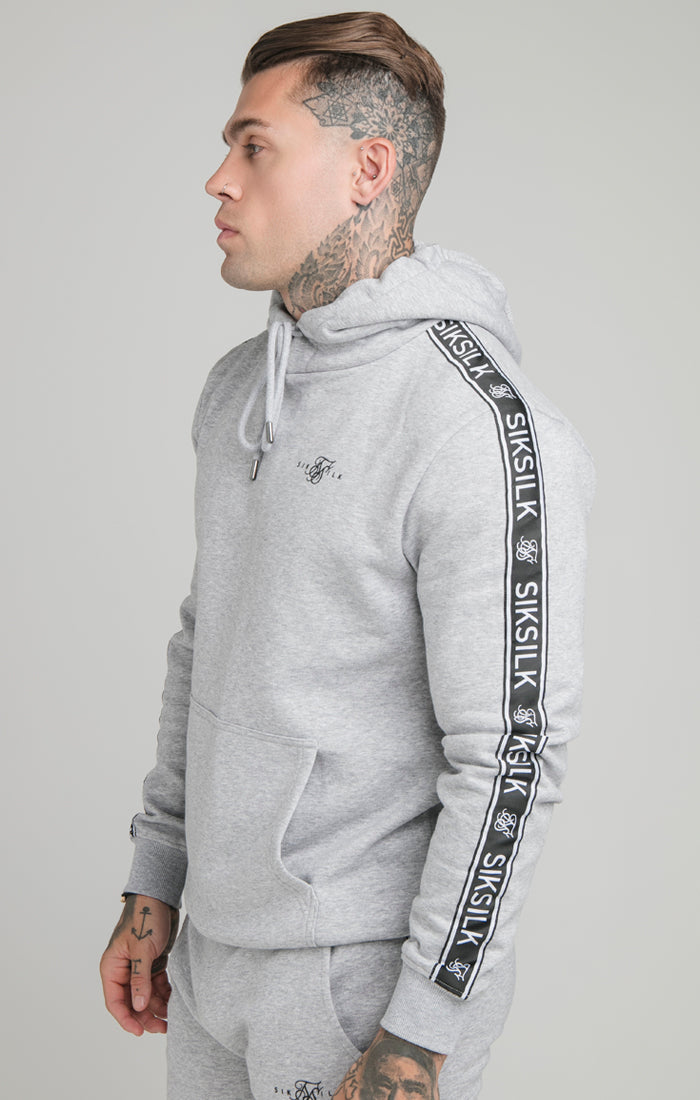 Load image into Gallery viewer, SikSilk Fleece Overhead Hoodie &amp; Fitted Joggers - Grey (2)