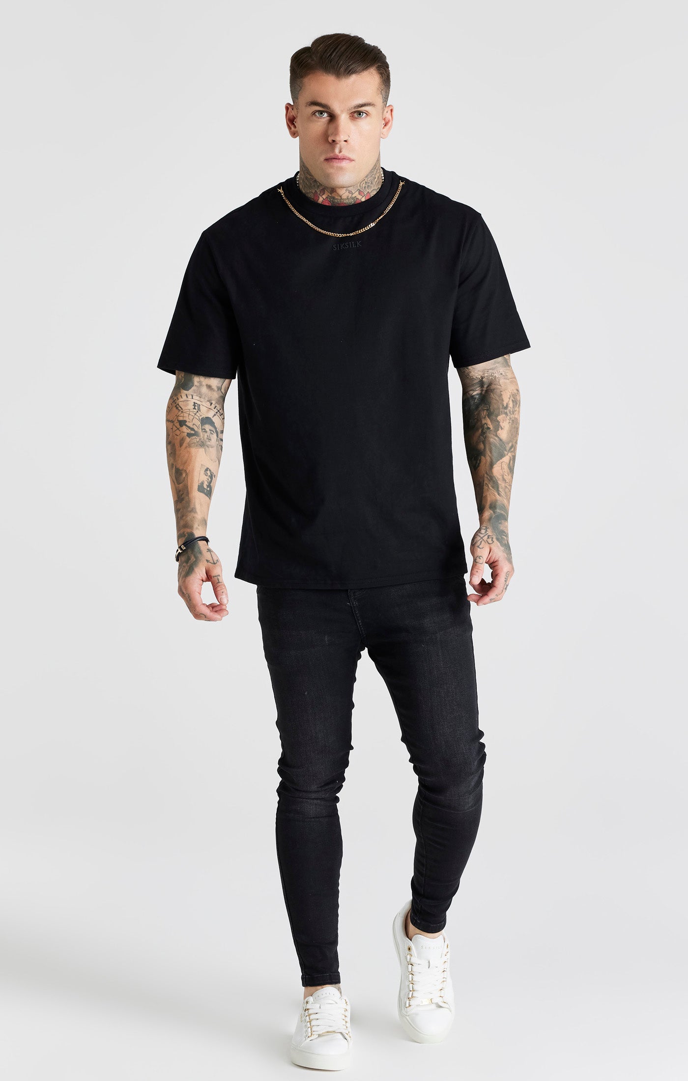 Load image into Gallery viewer, Black Washed Skinny Jean (2)