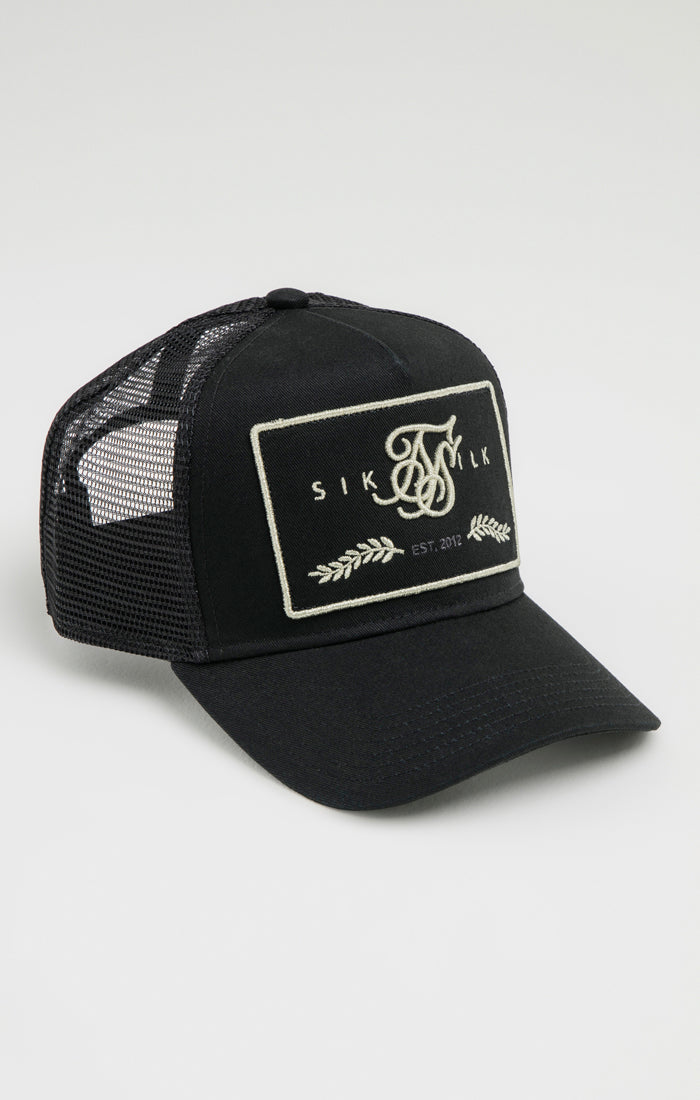 Load image into Gallery viewer, SikSilk Og Patch Trucker - Black