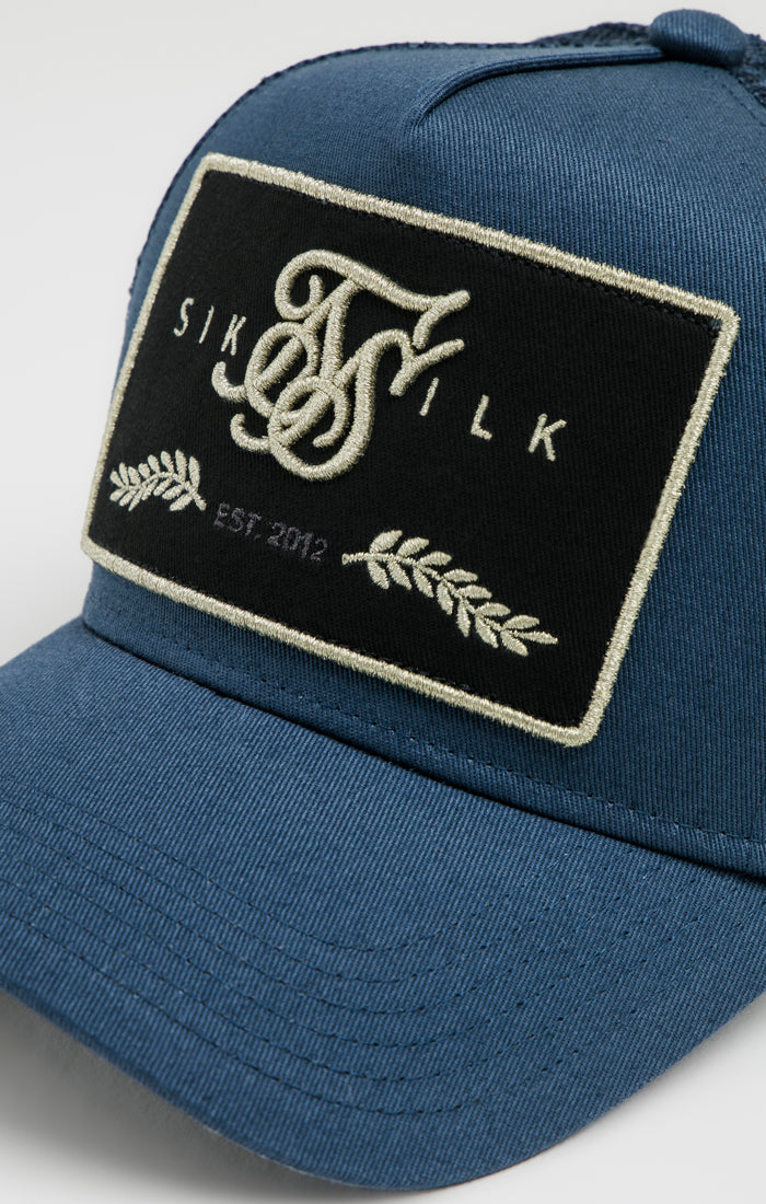 Load image into Gallery viewer, SikSilk Og Patch Trucker - Blue (3)