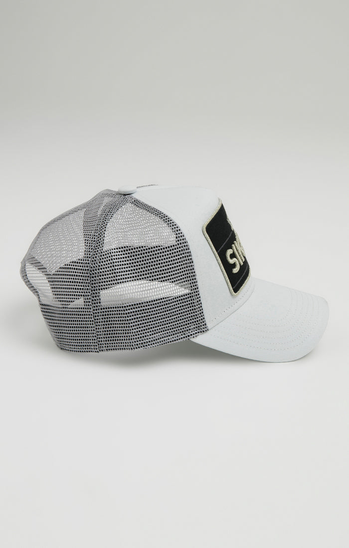 Load image into Gallery viewer, SikSilk Crown Patch Trucker - Grey (1)
