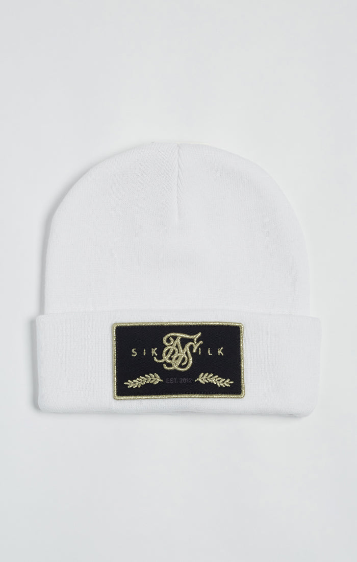 Load image into Gallery viewer, White Cuff Beanie