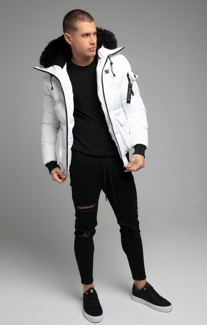 Load image into Gallery viewer, White Distance Jacket (4)