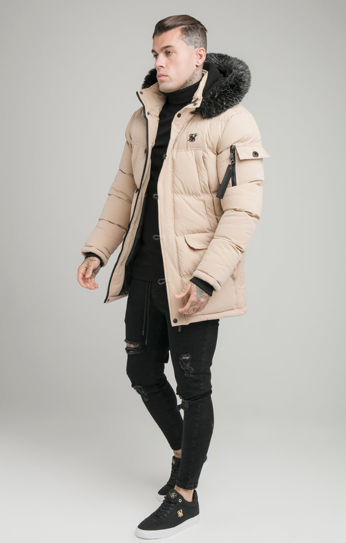 Load image into Gallery viewer, SikSilk Puff Anorak - Champagne Beige (3)