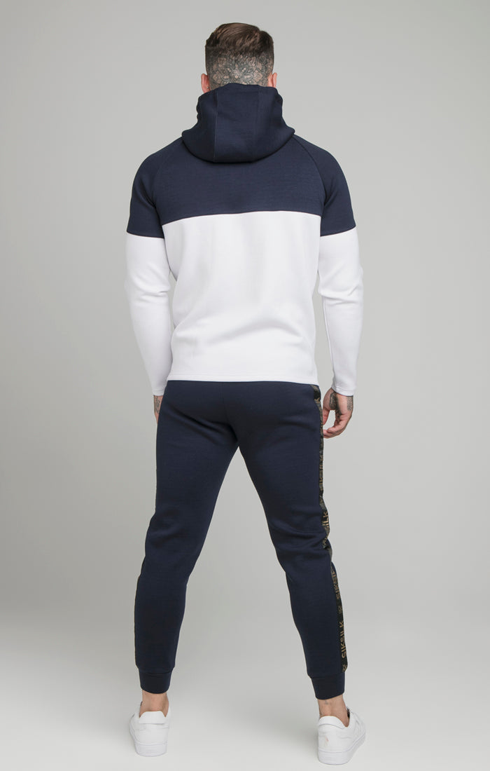 Load image into Gallery viewer, Navy Tape Zip Through Hoodie And Jogger Set (3)