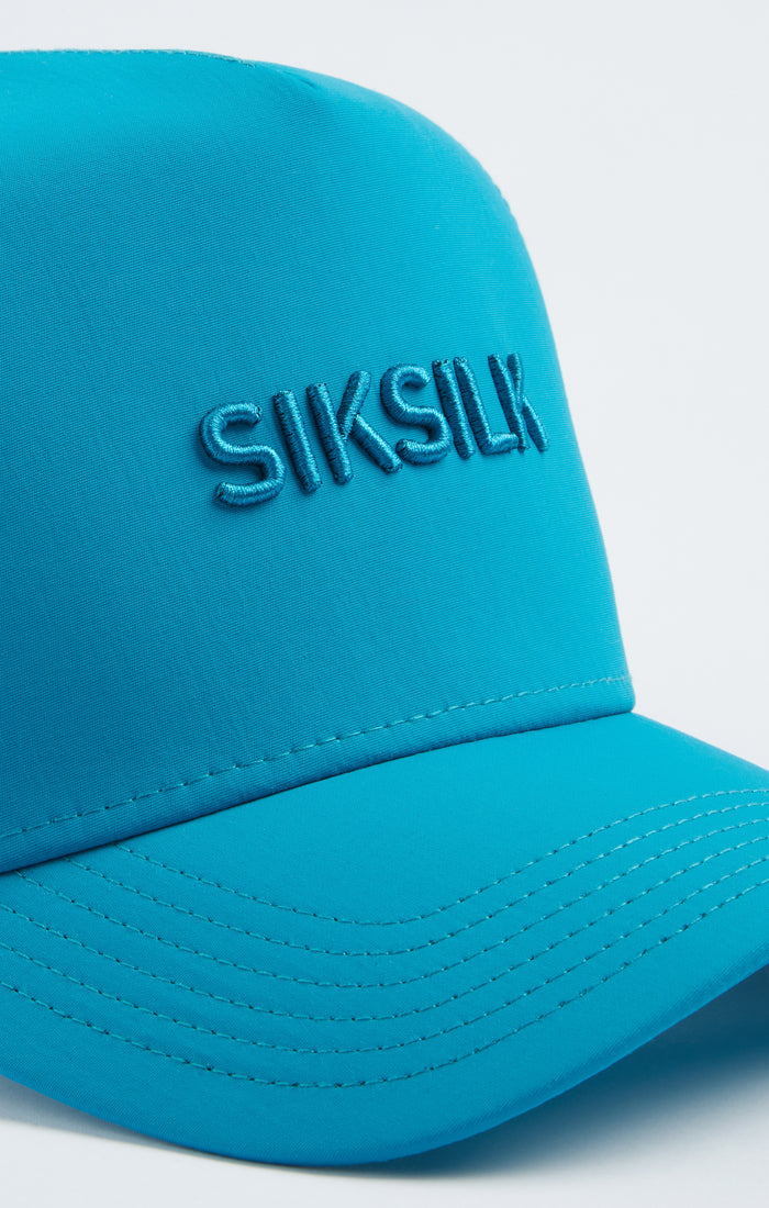 Load image into Gallery viewer, SikSilk Nylon Trucker - Teal (3)