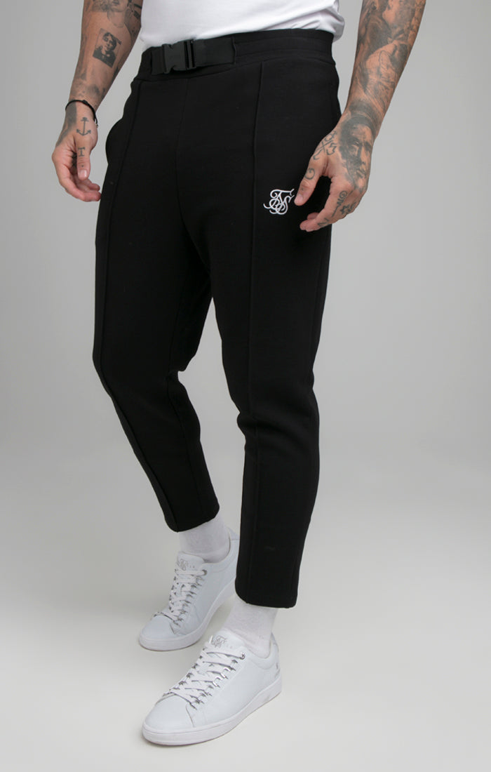 Load image into Gallery viewer, Black Elasticated Waist Pant