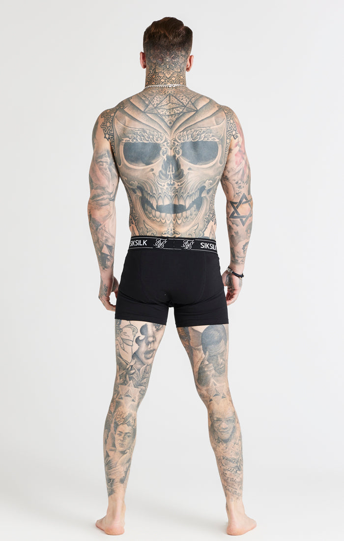 Load image into Gallery viewer, Black 3 Pack Boxer Short (7)