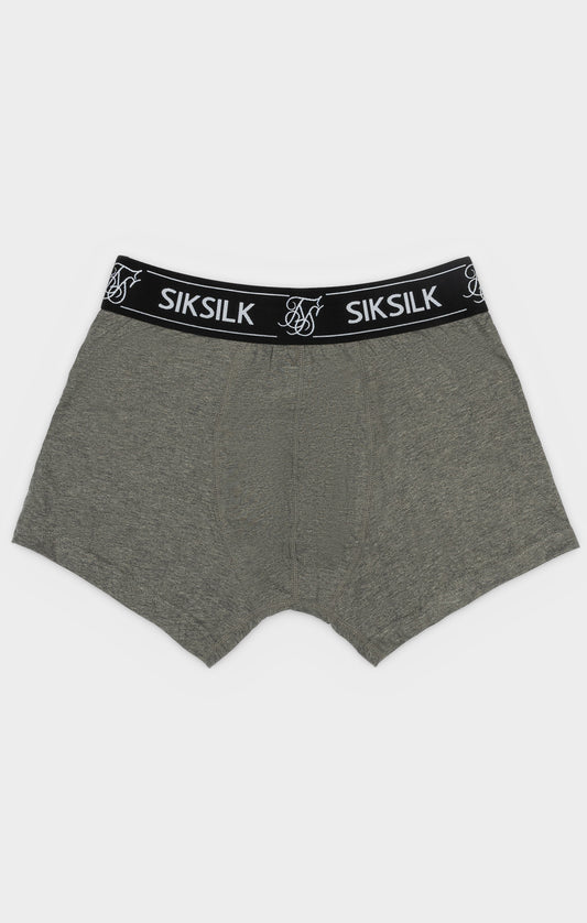 Grey Pack Of 3 Boxers
