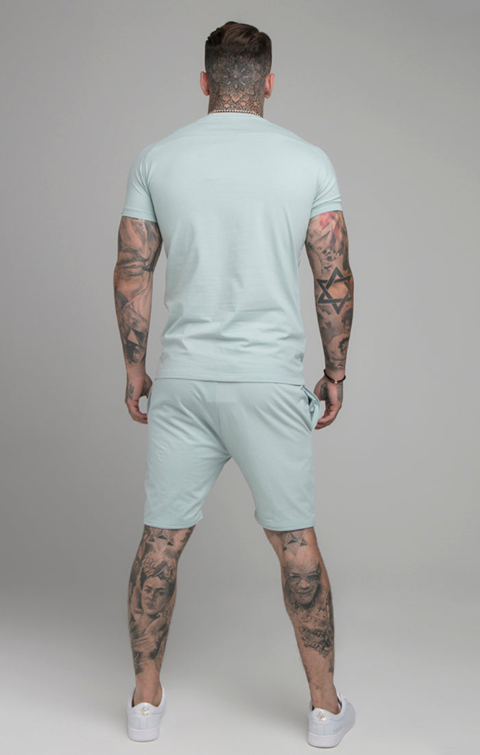 Load image into Gallery viewer, Aqua T-Shirt And Short Twin Set (2)
