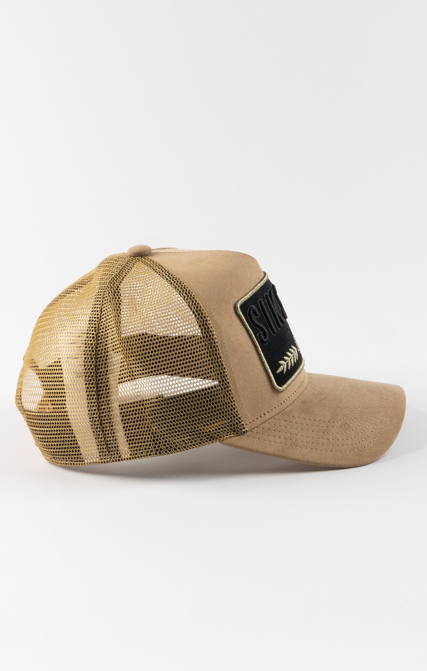 Load image into Gallery viewer, Camel Reef Mesh Trucker Cap (2)