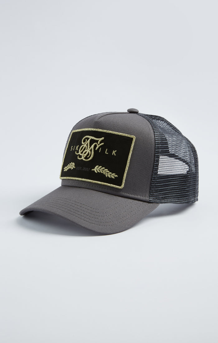 Load image into Gallery viewer, SikSilk Og Patch Trucker - Grey