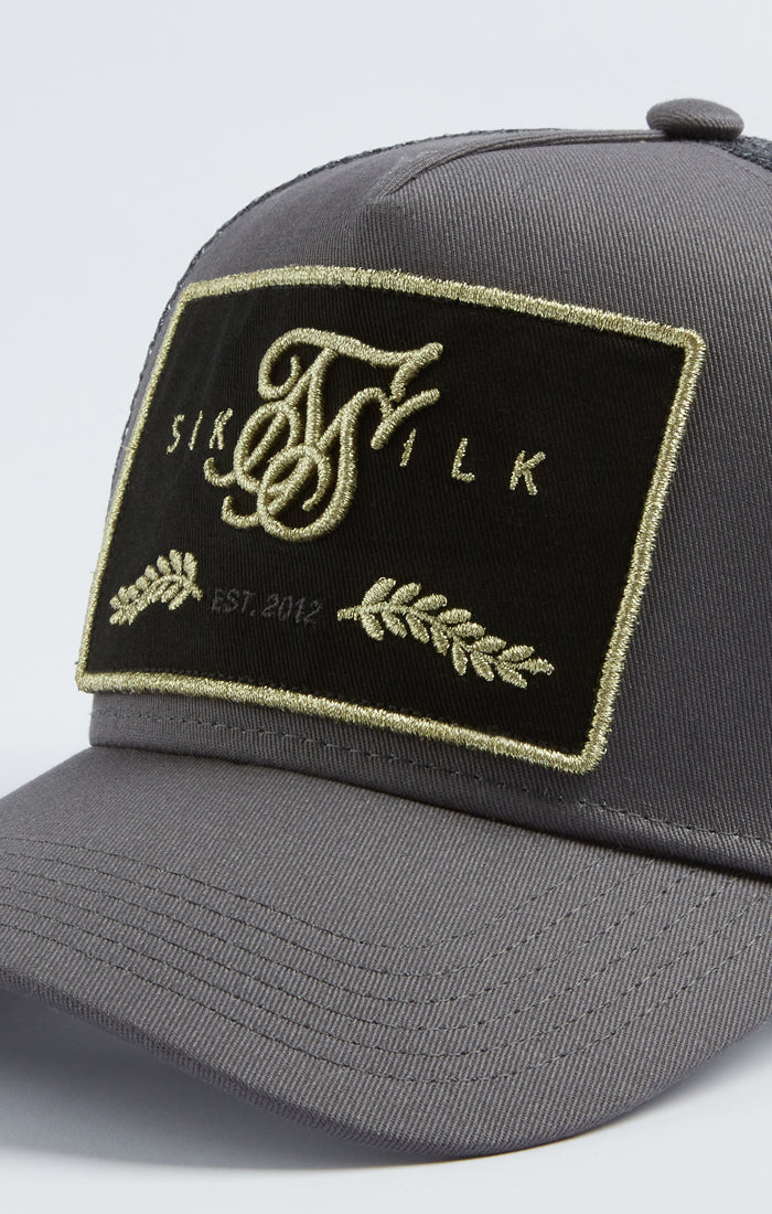 Load image into Gallery viewer, SikSilk Og Patch Trucker - Grey (3)