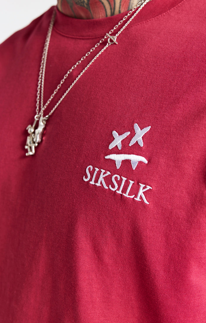 Load image into Gallery viewer, SikSilk X Steve Aoki Oversized Tee - Pink (2)