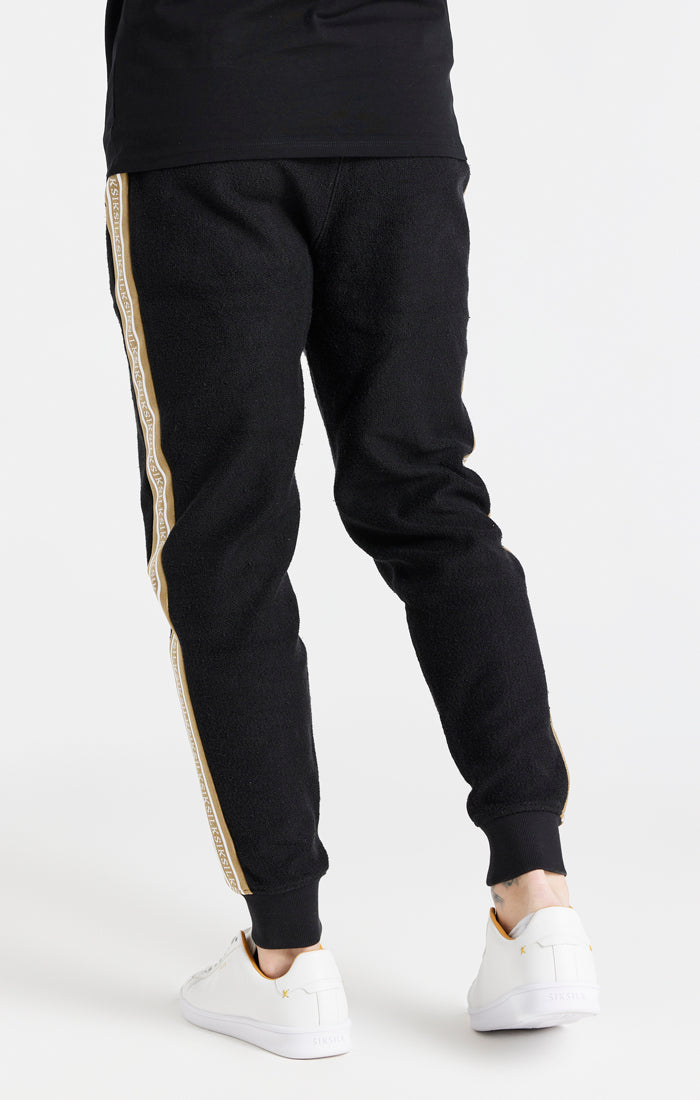 Load image into Gallery viewer, Black Eminent Loop Back Cuff Pant (2)