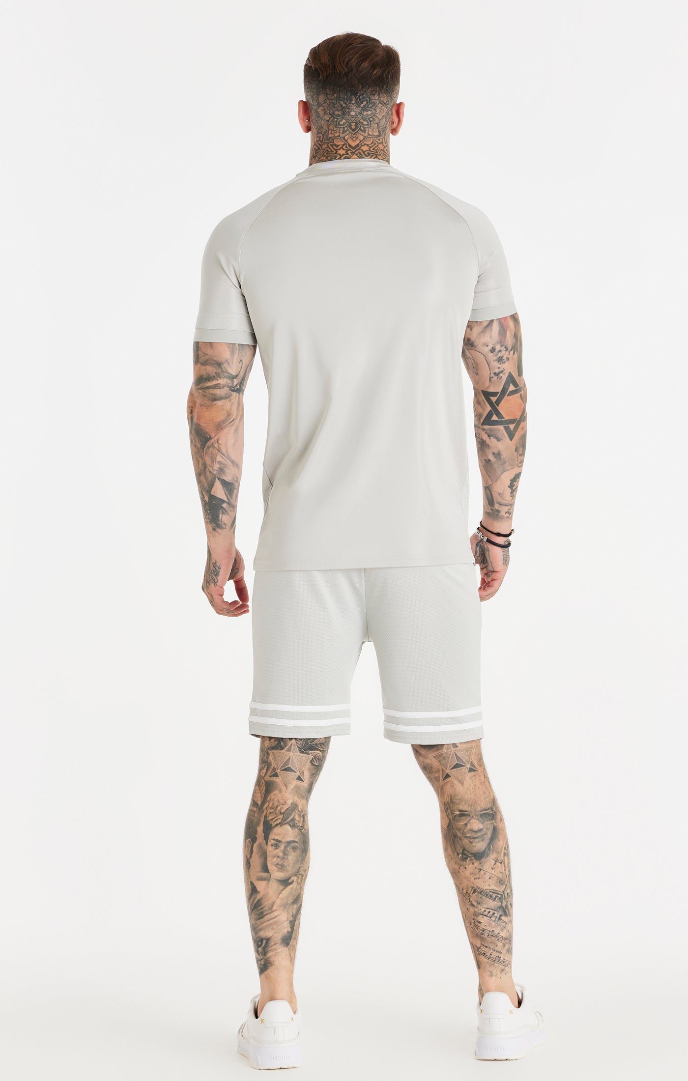 Load image into Gallery viewer, Grey Stretch Sports T-Shirt (4)