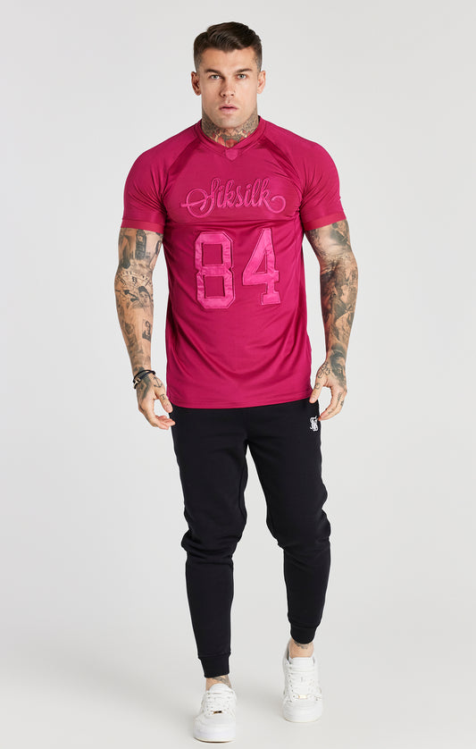Pink Stretch Sports T-Shirt