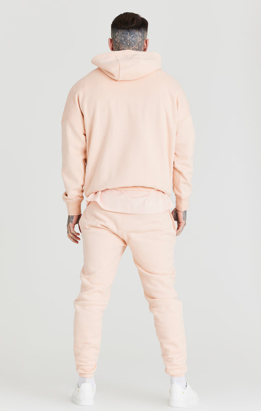 Pink Relaxed Fit Overhead Hoodie