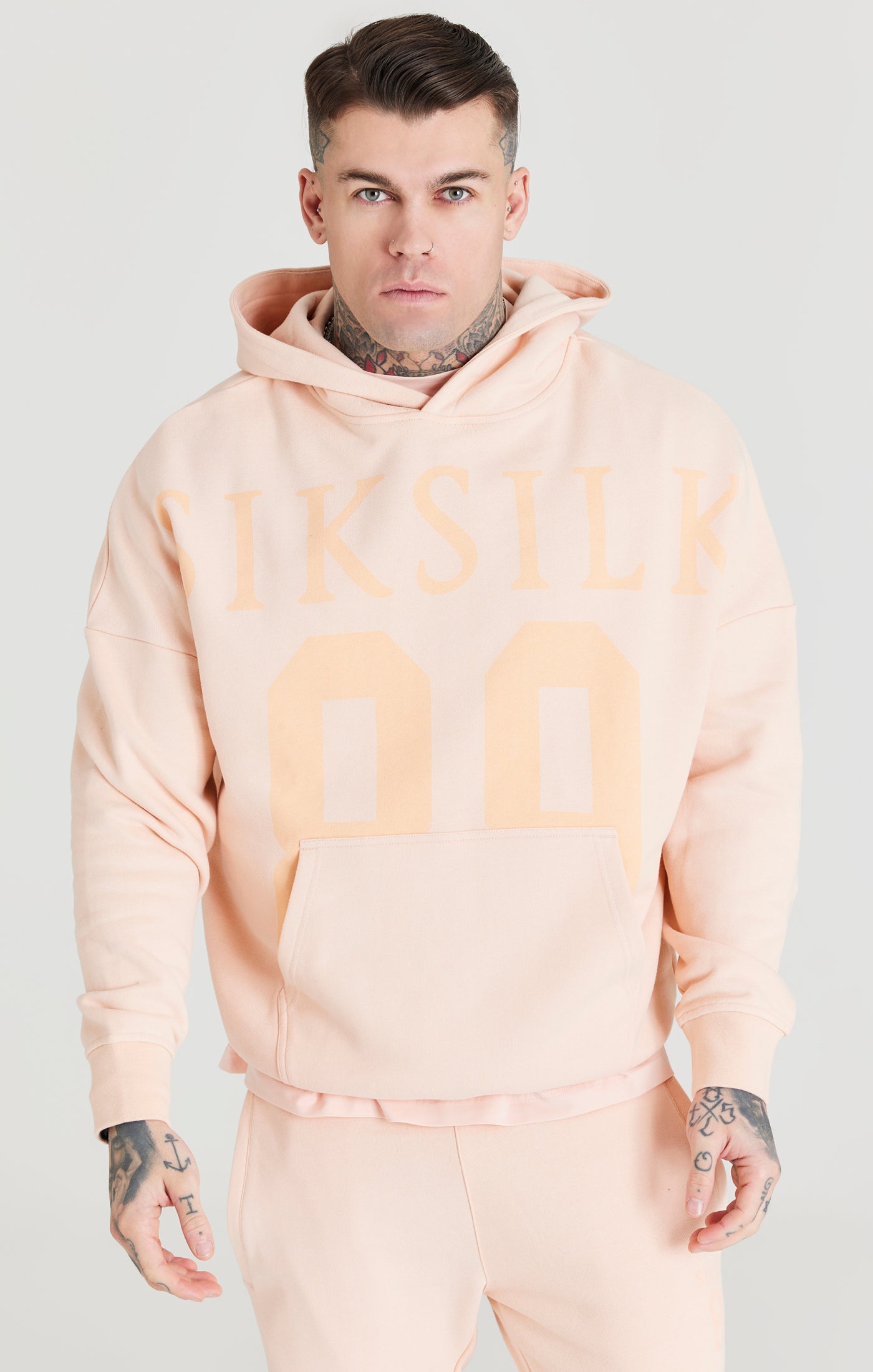 Load image into Gallery viewer, Pink Relaxed Fit Overhead Hoodie (4)