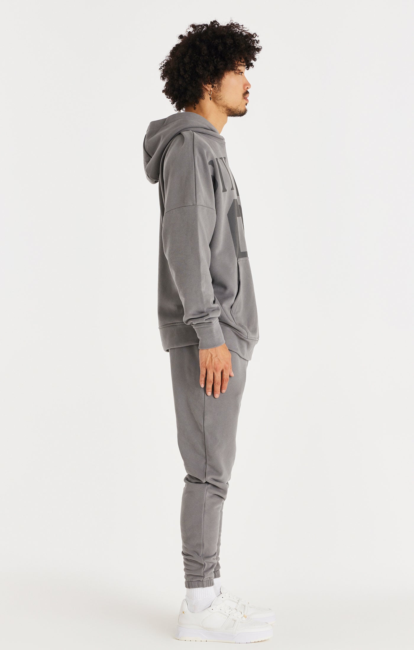 Load image into Gallery viewer, Grey Relaxed Fit Cuff Jogger (4)