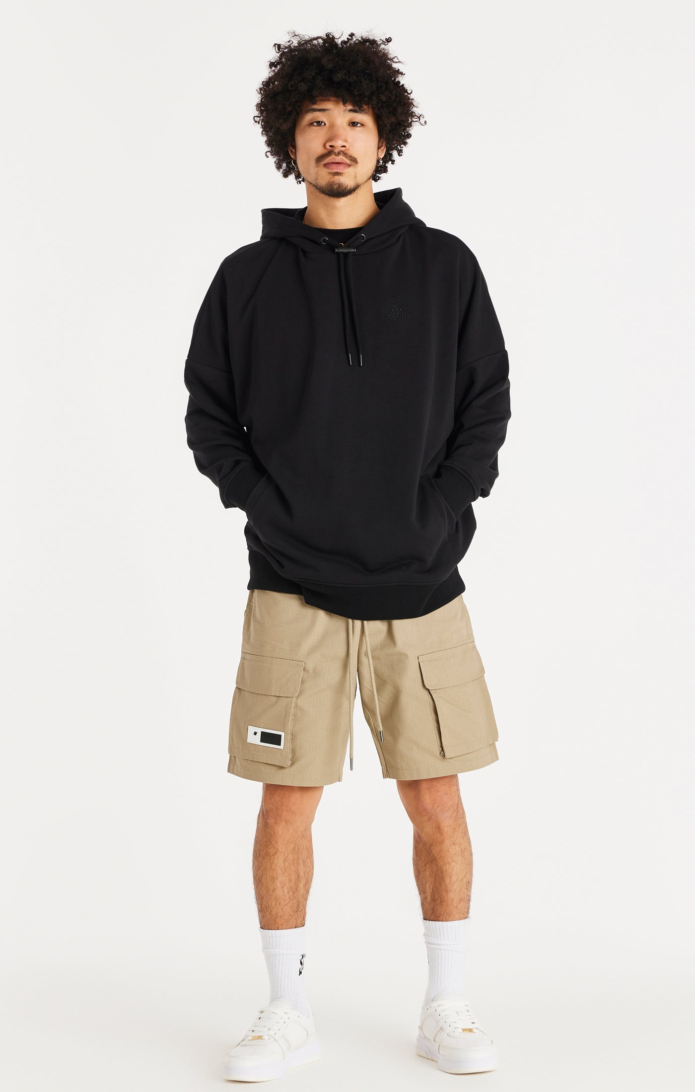 Load image into Gallery viewer, SikSilk Retro Classic Toggle Hoodie - Black (3)