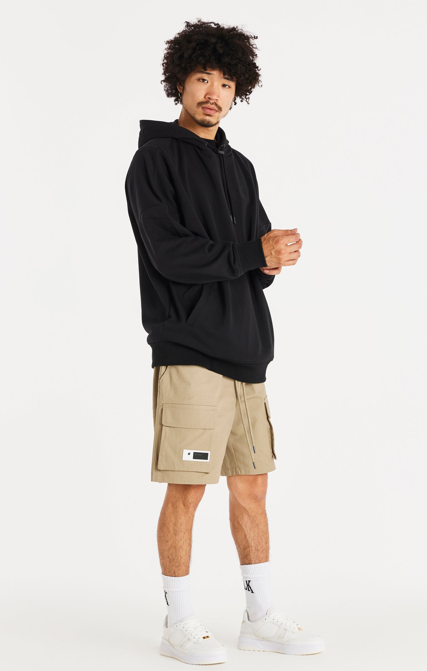 Load image into Gallery viewer, SikSilk Retro Classic Toggle Hoodie - Black (4)