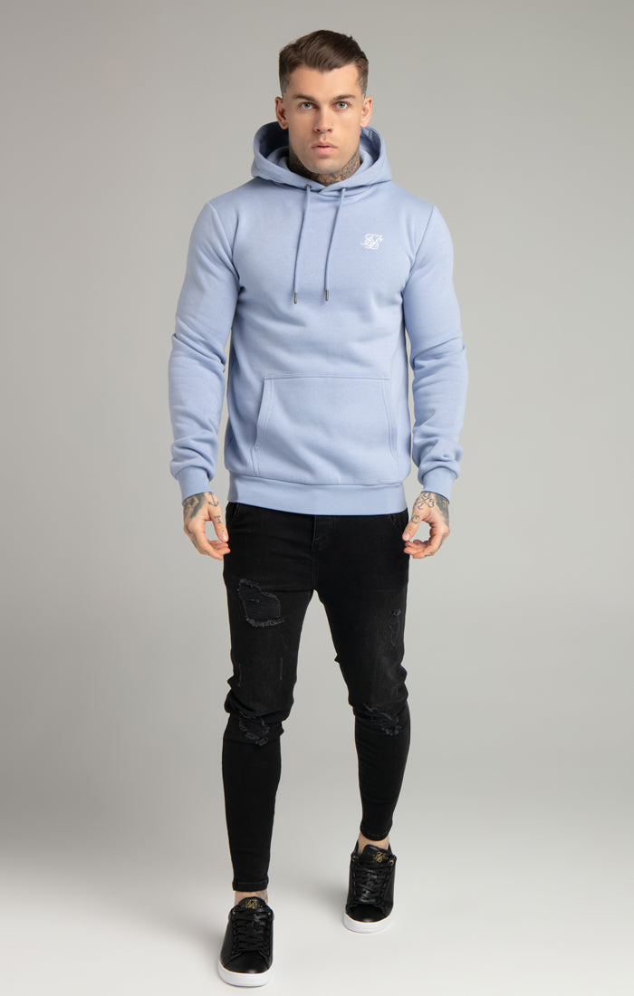 Load image into Gallery viewer, SikSilk Basic Overhead Hoodie - Blue (2)