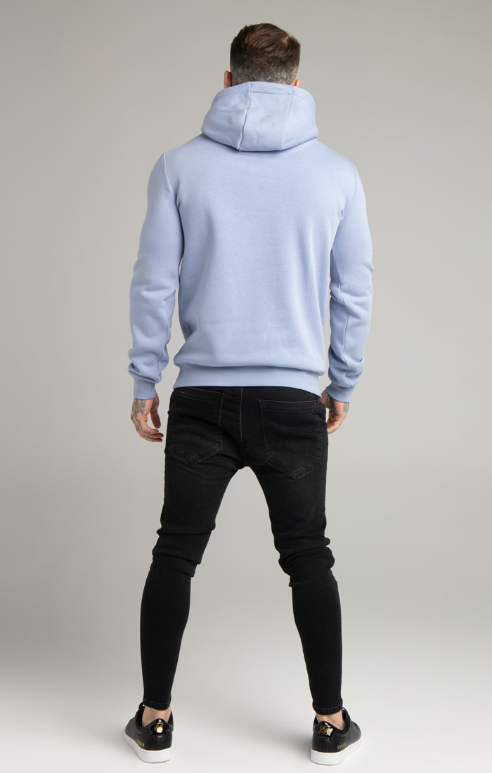 Load image into Gallery viewer, SikSilk Basic Overhead Hoodie - Blue (4)