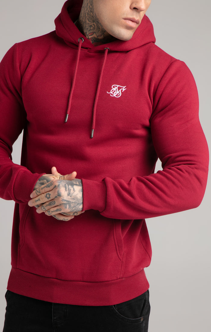 Load image into Gallery viewer, SikSilk Basic Overhead Hoodie - Red (1)