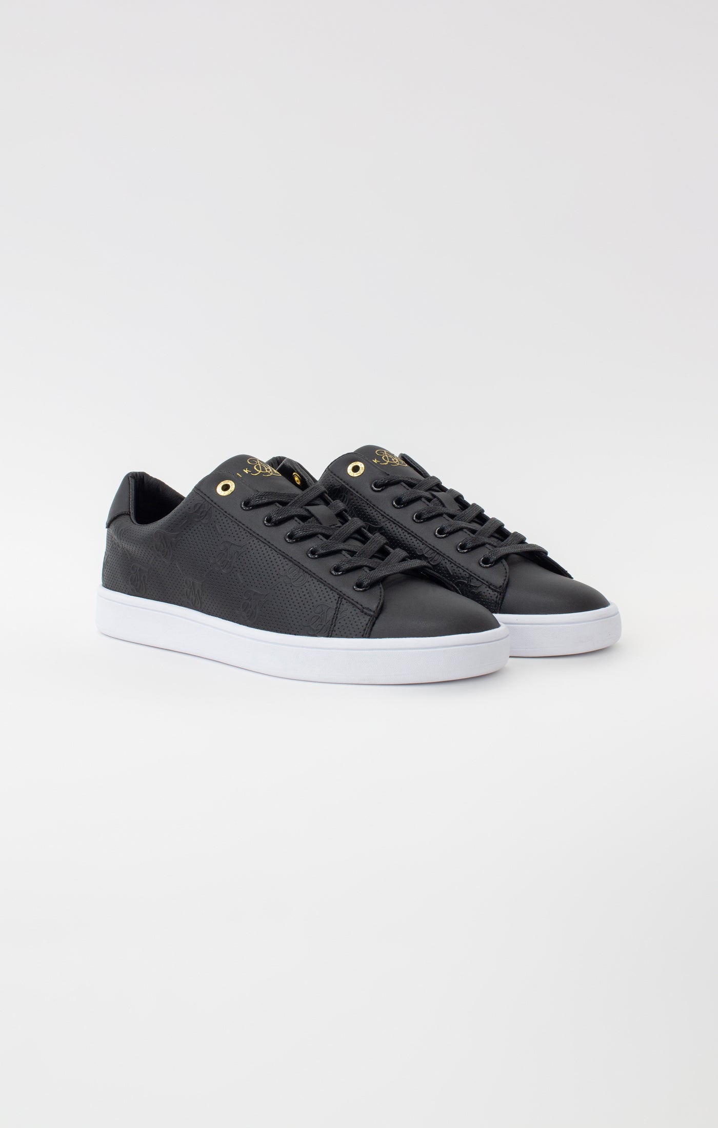 Load image into Gallery viewer, Black Casual Debossed Trainer (3)