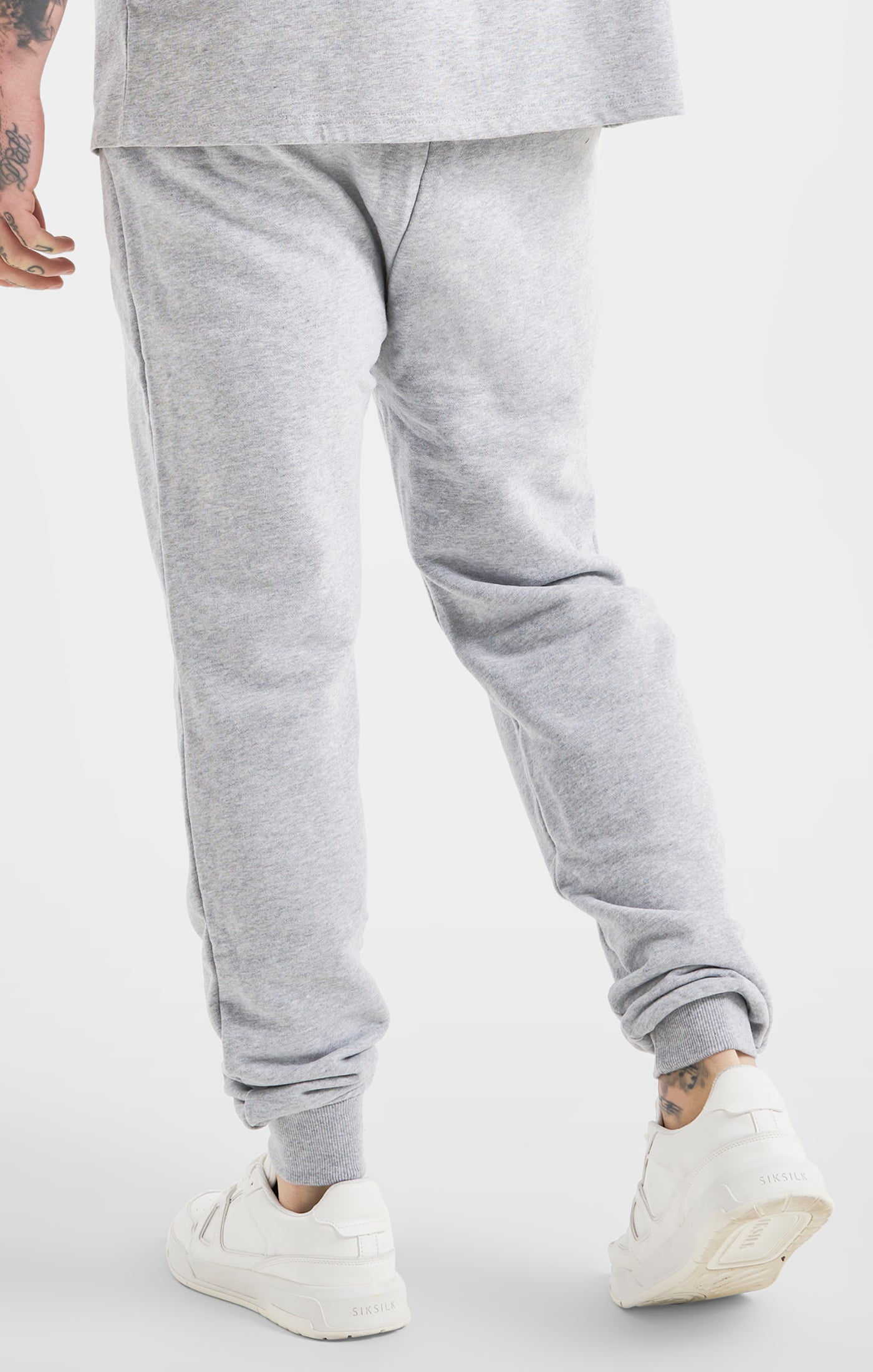 Load image into Gallery viewer, Messi x SikSilk Grey Fleece Pant (3)