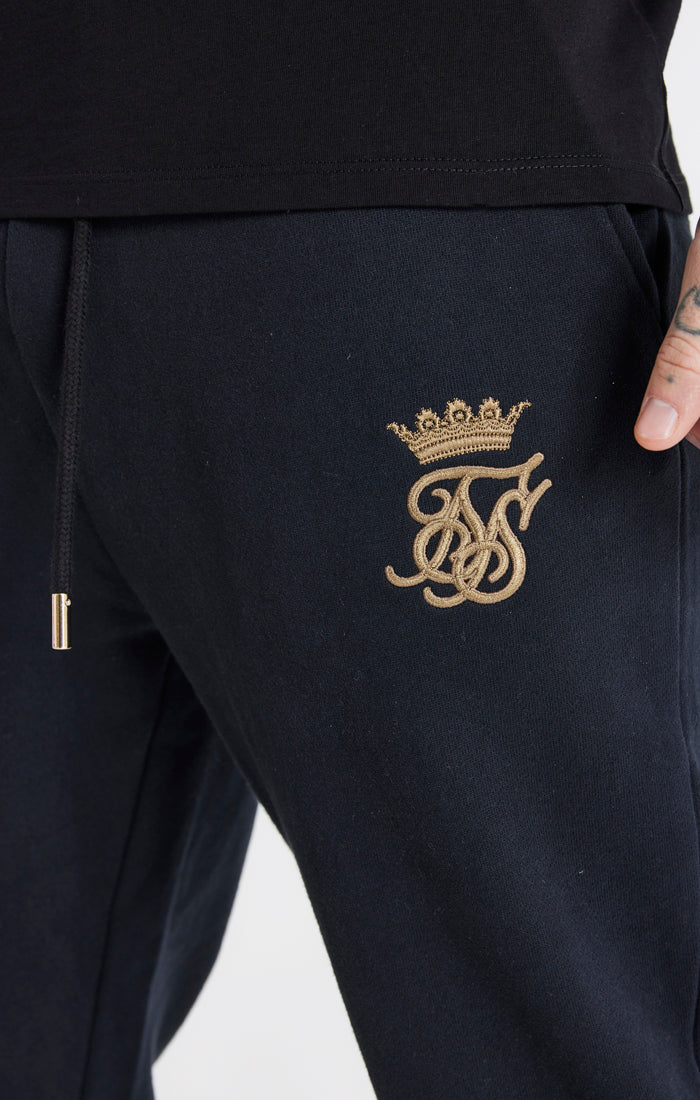 Load image into Gallery viewer, Messi x SikSilk Black Fleece Pant (1)
